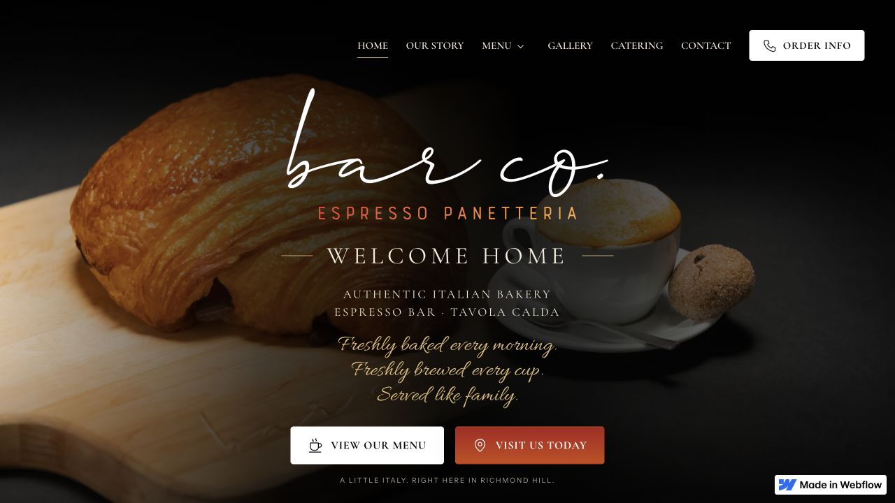 Bar Co. project presentation